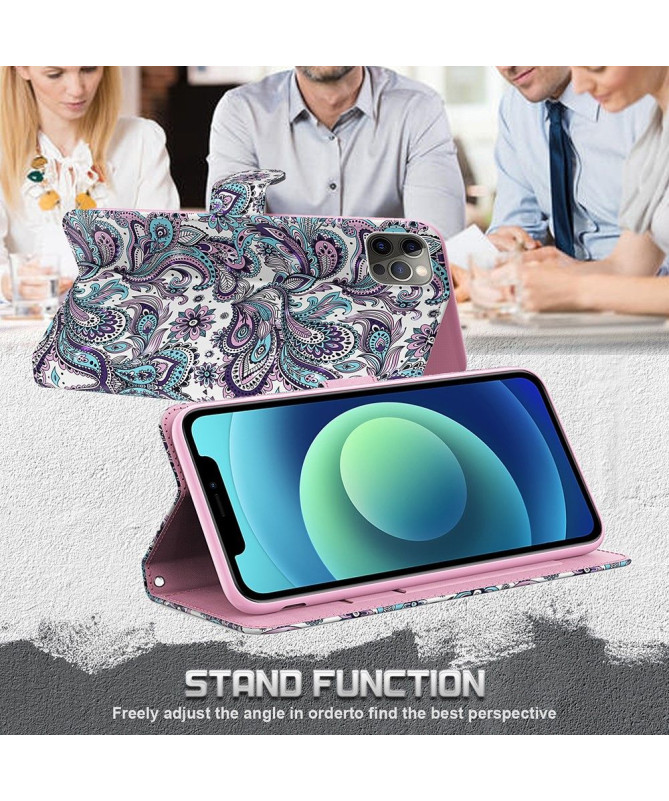 Housse Samsung Galaxy A03s paisley fleur