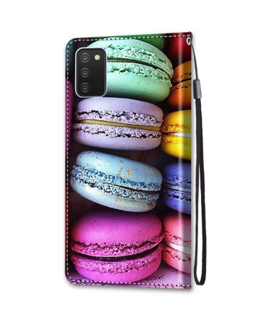 Housse Samsung Galaxy A03s Macarons