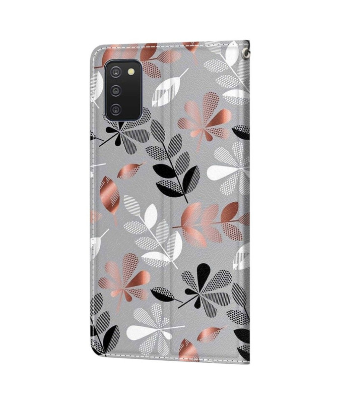 Housse Samsung Galaxy A03s Illustration feuilles sauvages