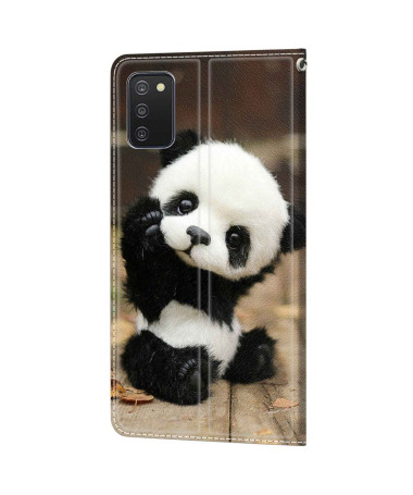 Housse Samsung Galaxy A03s Petit Panda