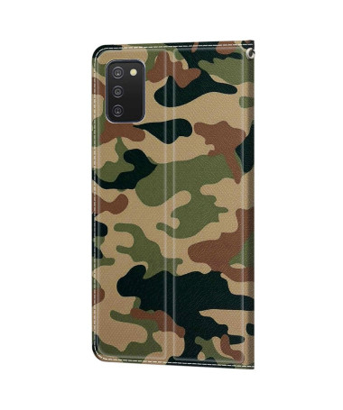 Housse Samsung Galaxy A03s Camouflage