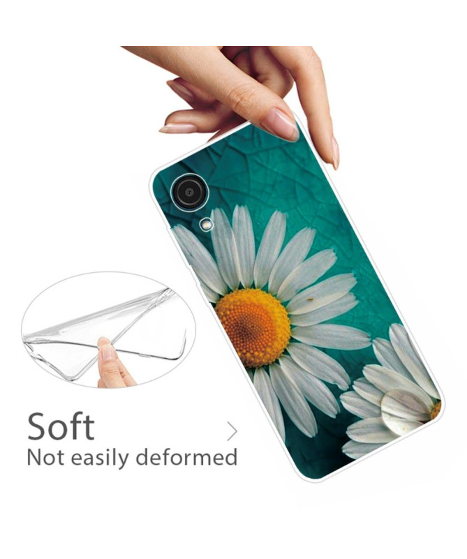 Coque Samsung Galaxy A03 Core Daisy fleur