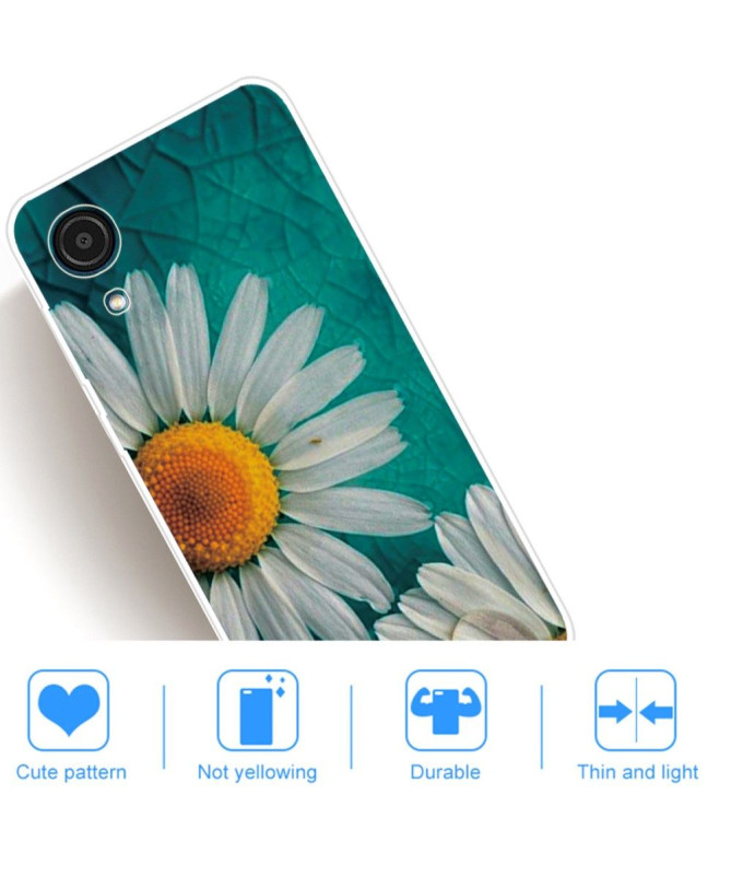 Coque Samsung Galaxy A03 Core Daisy fleur