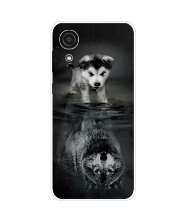 Coque Samsung Galaxy A03 Core Chien et Loup