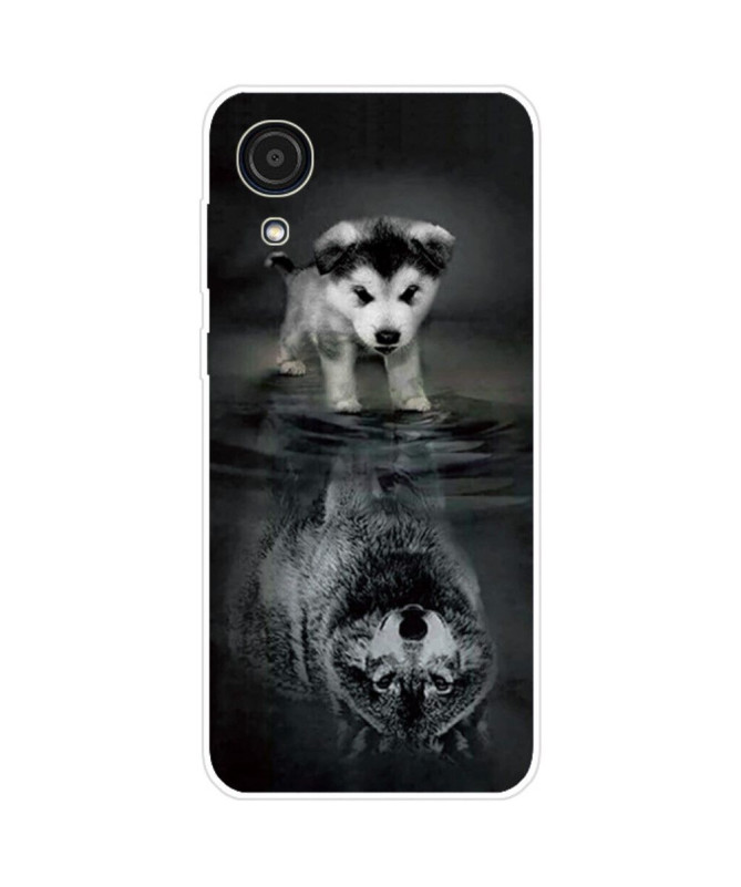 Coque Samsung Galaxy A03 Core Chien et Loup