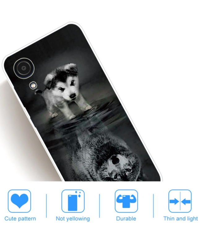 Coque Samsung Galaxy A03 Core Chien et Loup