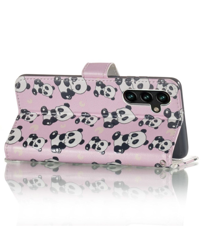 Housse Samsung Galaxy A13 5G / 04s multiples pandas