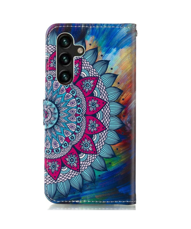 Housse Samsung Galaxy A13 5G / 04s mandala fleur