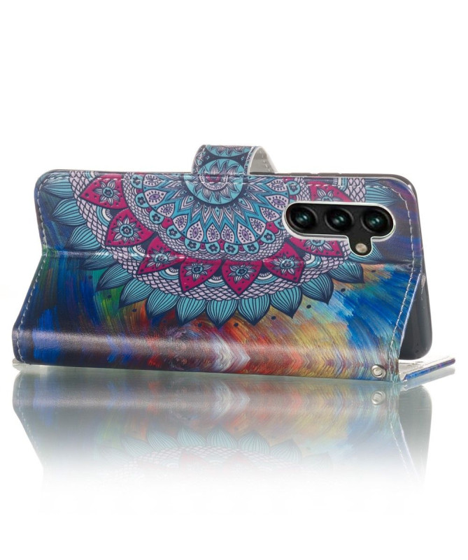 Housse Samsung Galaxy A13 5G / 04s mandala fleur