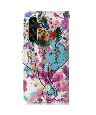 Housse Samsung Galaxy A13 5G / 04s Éléphant tropical