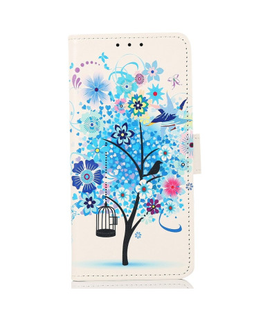 Housse Samsung Galaxy A03 Core Arbre bleu