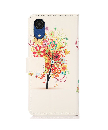 Housse Samsung Galaxy A03 Core Arbre à fleurs