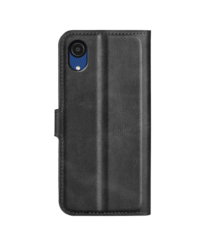 Housse portefeuille Samsung Galaxy A03 Core style cuir