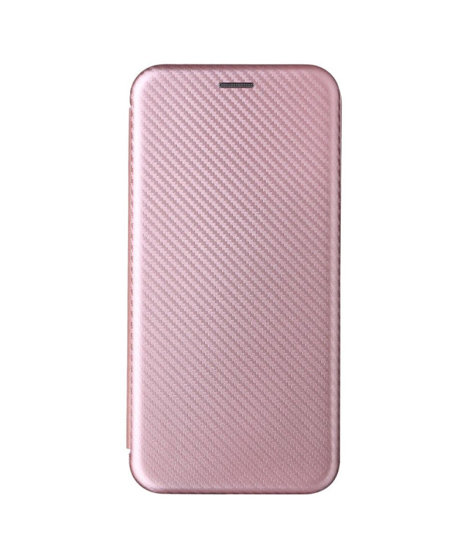 Housse Samsung Galaxy A03 Core simili cuir fibre de carbone
