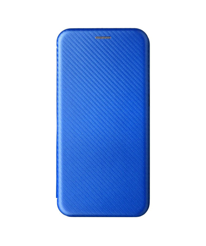 Housse Samsung Galaxy A03 Core simili cuir fibre de carbone