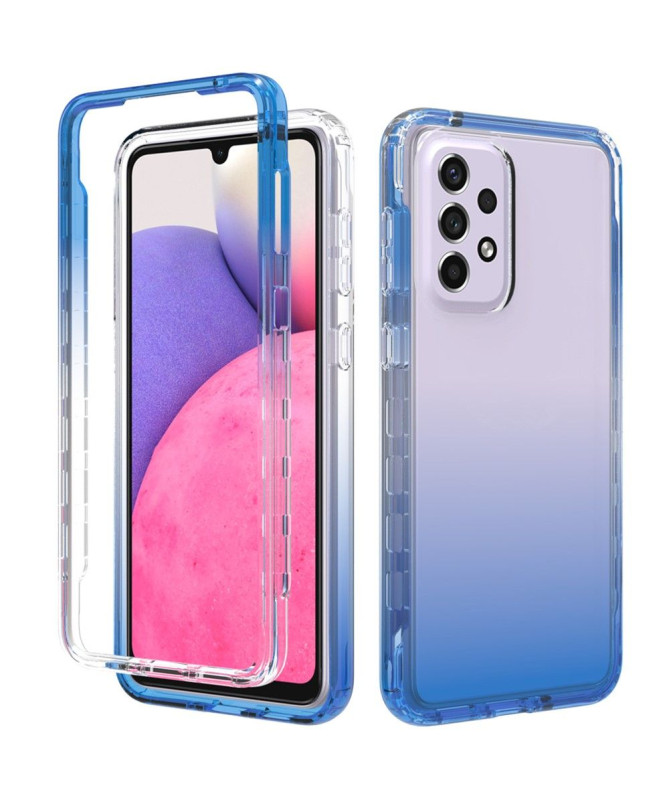 Coque Samsung Galaxy A33 5G transparent dégradé de couleur - photo 5