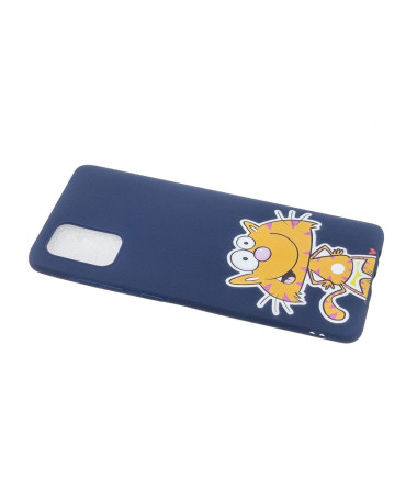 Coque Samsung Galaxy A33 5G Chat Cartoon à Lanière