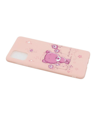 Coque Samsung Galaxy A33 5G Ourson à lanière