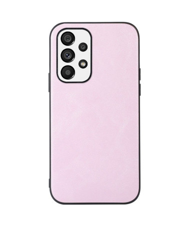 Coque Samsung Galaxy A33 5G Aspect Cuir Rétro