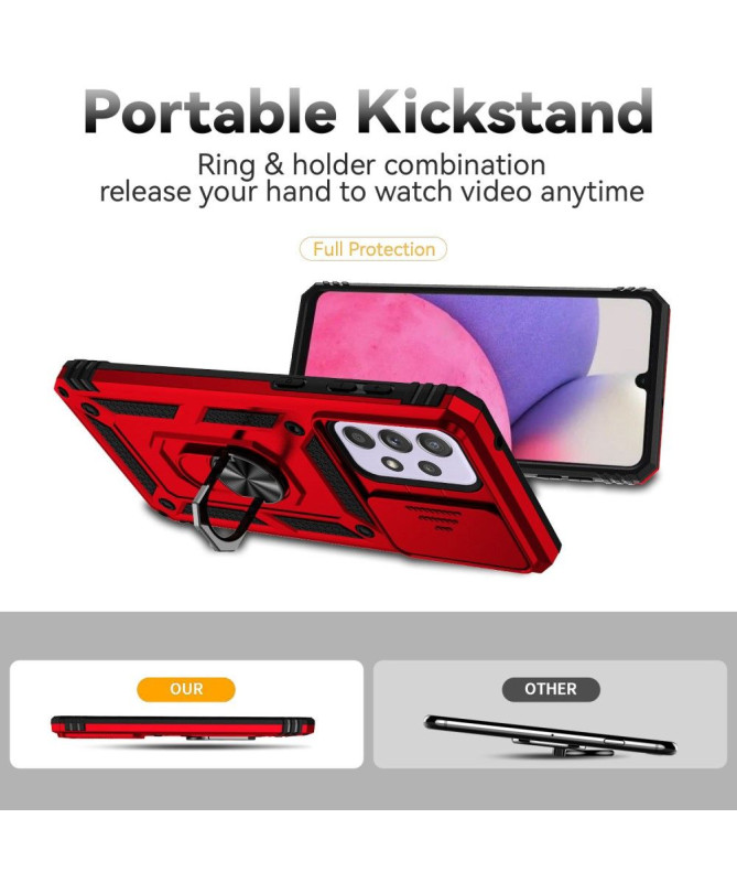 Coque Samsung Galaxy A33 5G Camera Slide Fonction Support