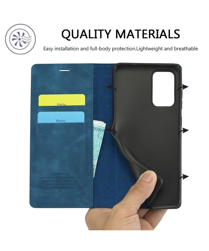 Etui Samsung Galaxy A33 5G LC.IMEEKE Rabat Porte-Cartes
