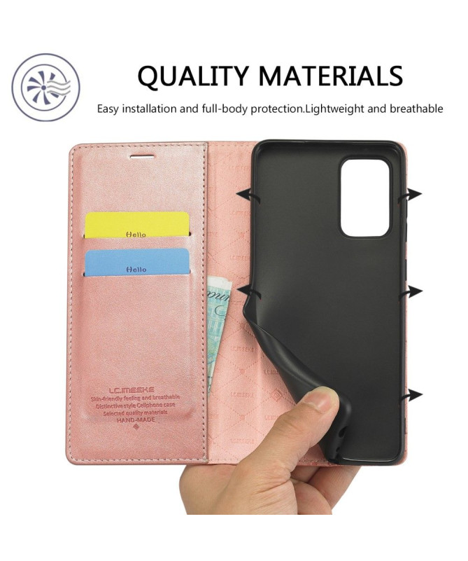 Etui Samsung Galaxy A33 5G LC.IMEEKE Rabat Porte-Cartes