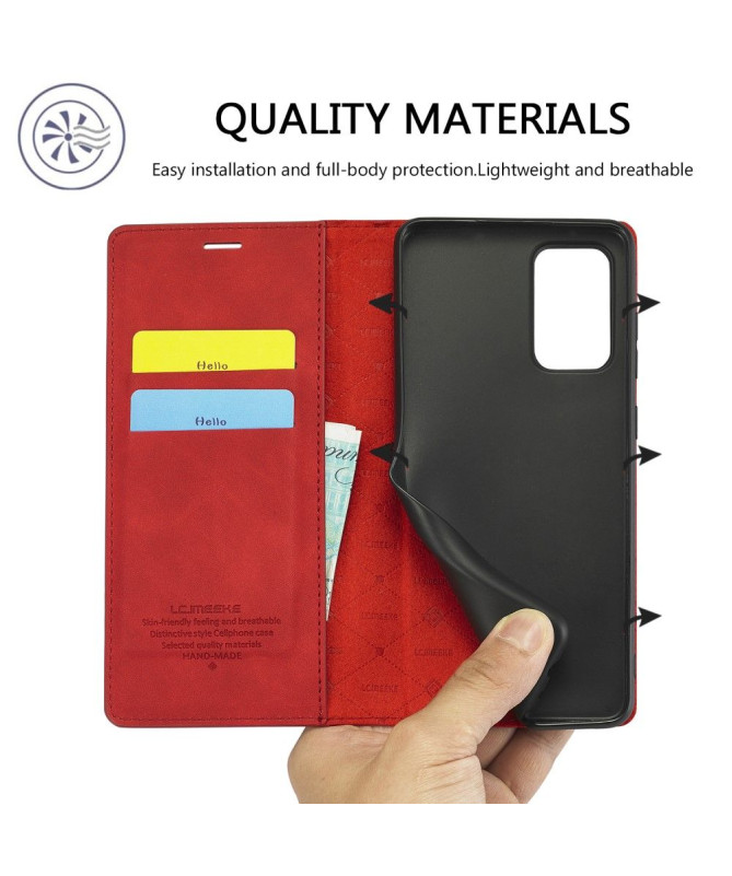 Etui Samsung Galaxy A33 5G LC.IMEEKE Rabat Porte-Cartes