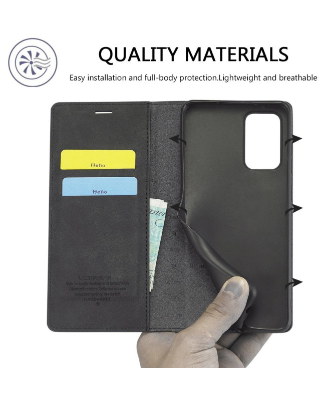 Etui Samsung Galaxy A33 5G LC.IMEEKE Rabat Porte-Cartes