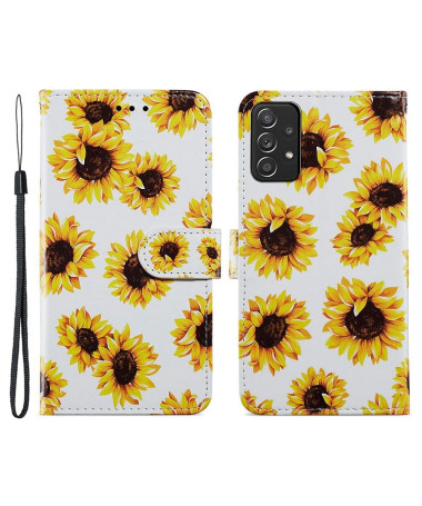 Housse Samsung Galaxy A33 5G Tournesol Fleur