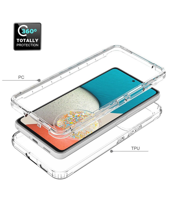Coque Samsung Galaxy A33 5G transparent dégradé de couleur - photo 8
