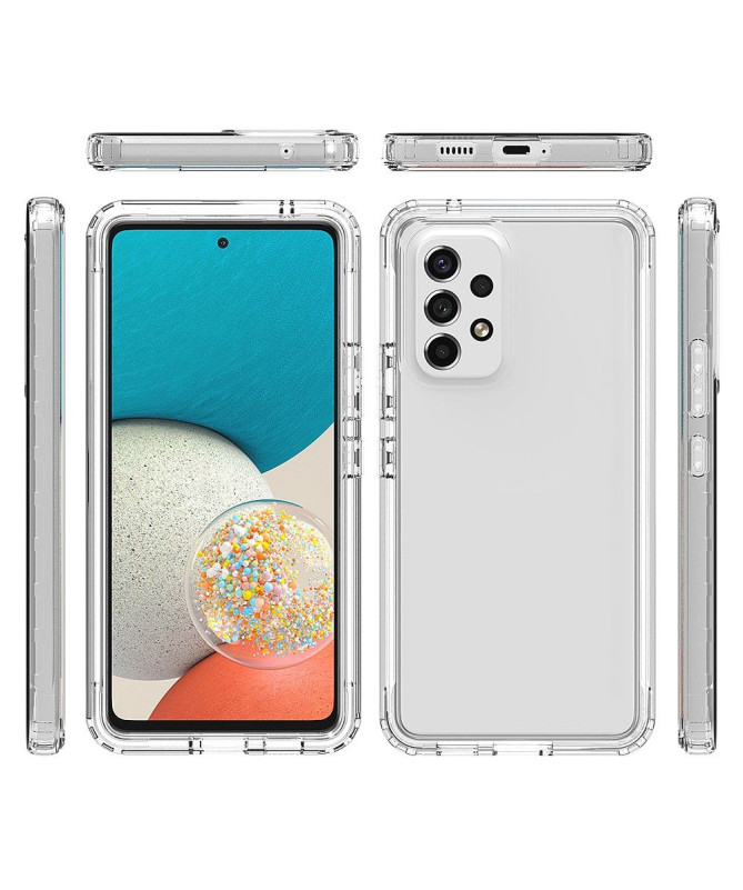 Coque Samsung Galaxy A33 5G transparent dégradé de couleur - photo 9