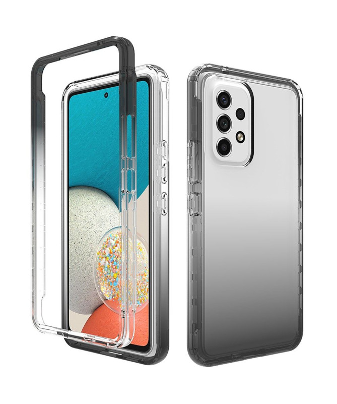 Coque Samsung Galaxy A33 5G transparent dégradé de couleur - photo 10