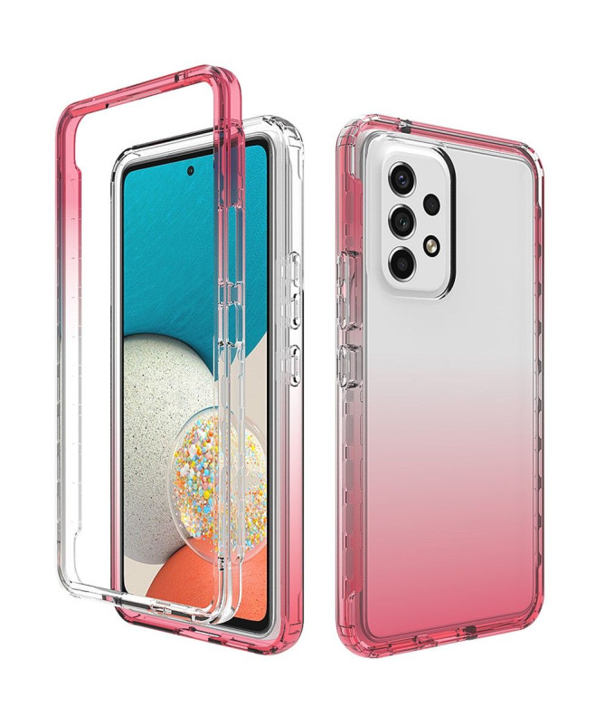 Coque Samsung Galaxy A33 5G transparent dégradé de couleur - photo 11