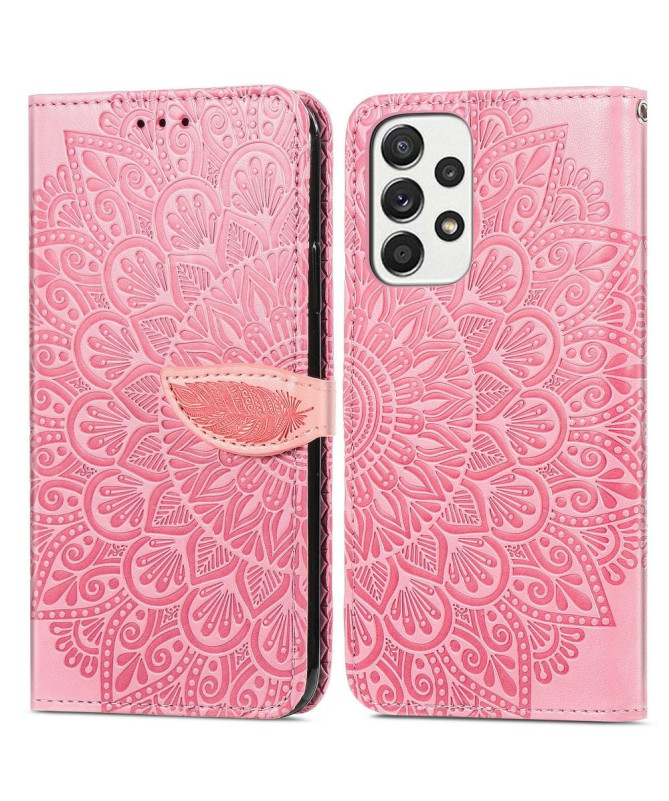 Housse Samsung Galaxy A33 5G Mandala Leaf