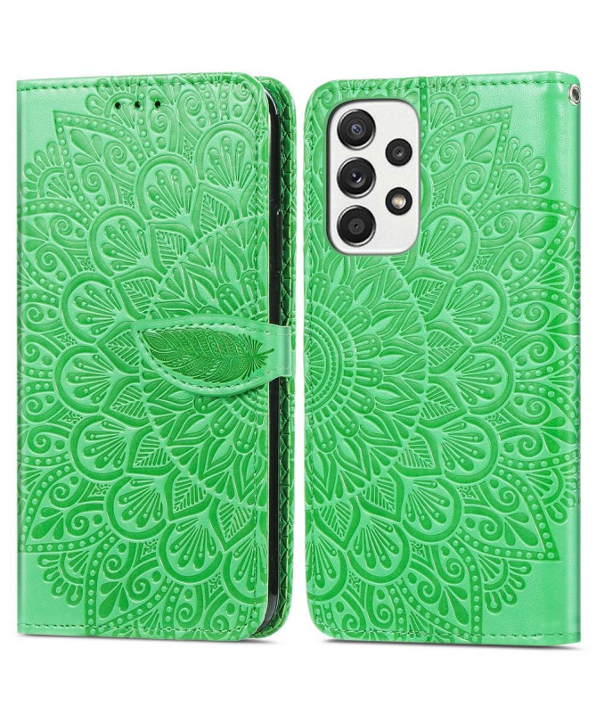 Housse Samsung Galaxy A33 5G Mandala Leaf