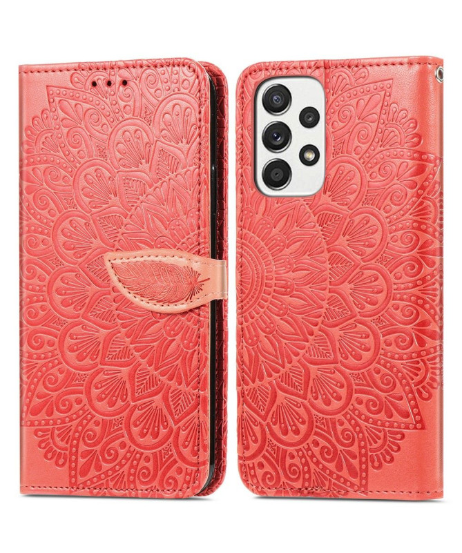 Housse Samsung Galaxy A33 5G Mandala Leaf