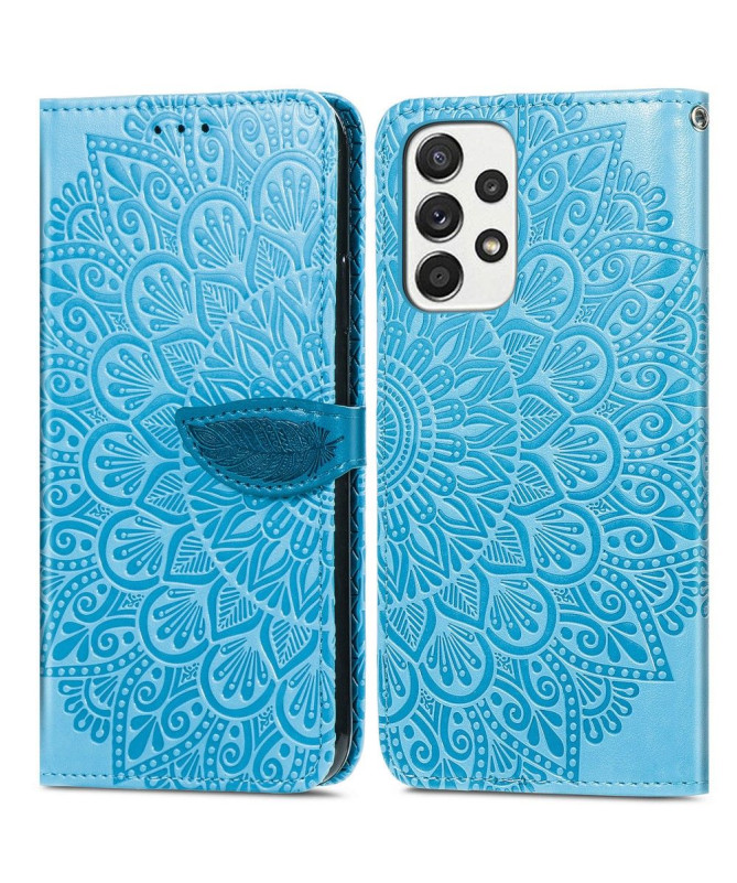 Housse Samsung Galaxy A33 5G Mandala Leaf
