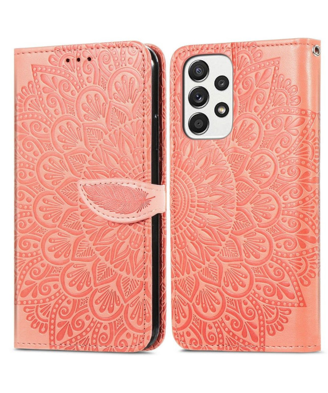 Housse Samsung Galaxy A33 5G Mandala Leaf