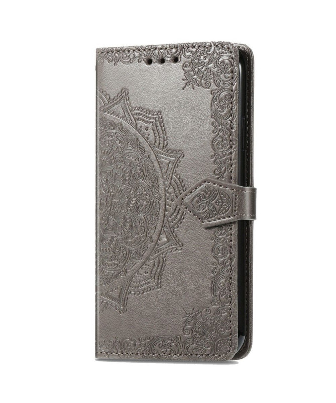 Housse Samsung Galaxy A33 5G Mandala relief en simili cuir