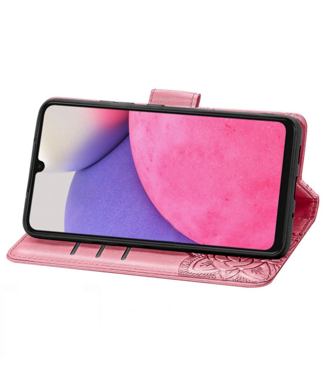 Housse Samsung Galaxy A33 5G Papillon Relief
