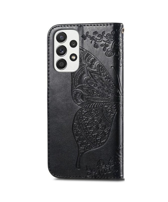 Housse Samsung Galaxy A33 5G Papillon Relief
