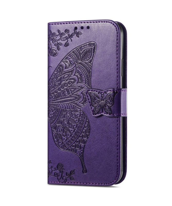 Housse Samsung Galaxy A33 5G Papillon Relief