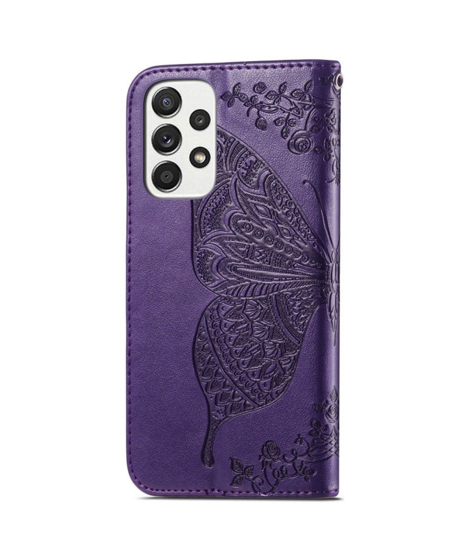 Housse Samsung Galaxy A33 5G Papillon Relief