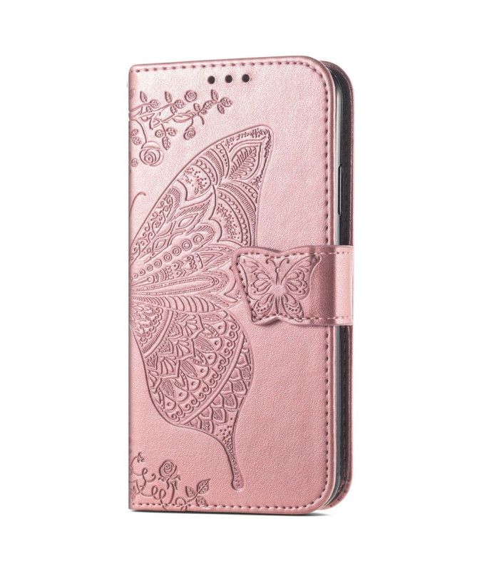 Housse Samsung Galaxy A33 5G Papillon Relief
