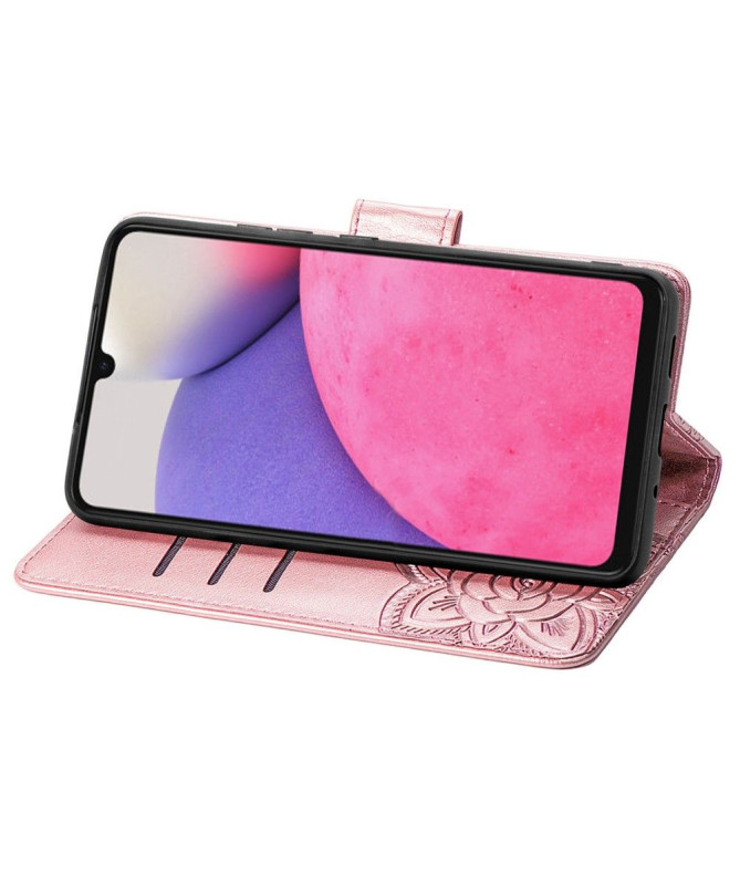 Housse Samsung Galaxy A33 5G Papillon Relief