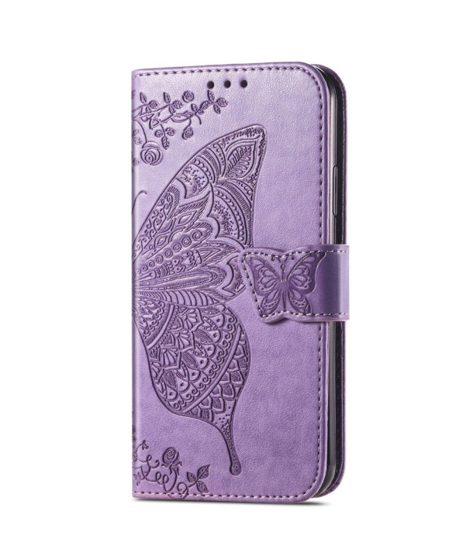 Housse Samsung Galaxy A33 5G Papillon Relief