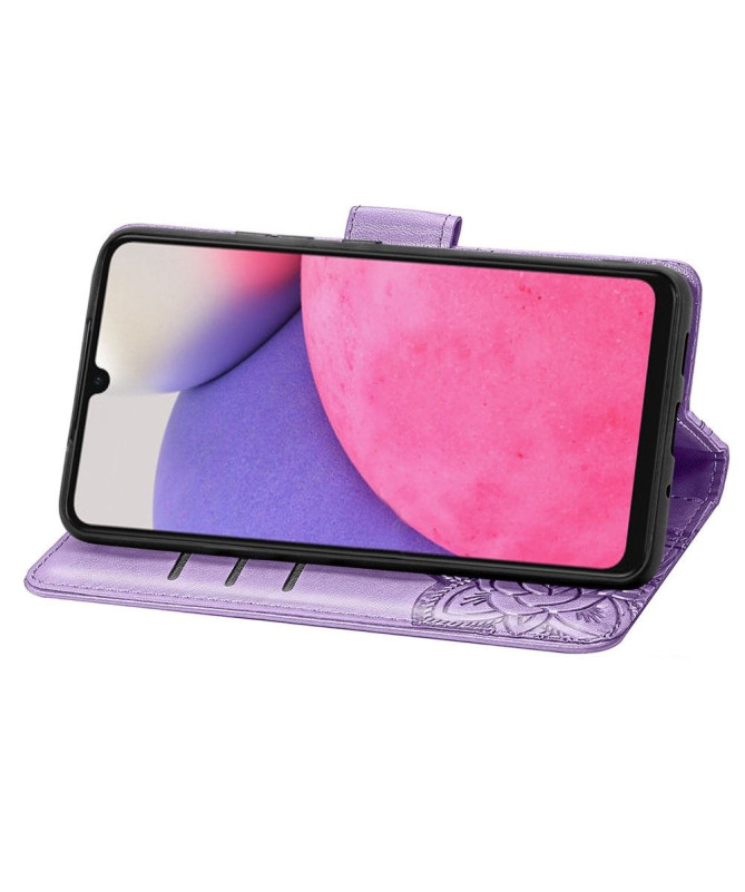 Housse Samsung Galaxy A33 5G Papillon Relief