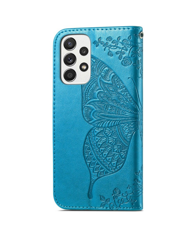 Housse Samsung Galaxy A33 5G Papillon Relief