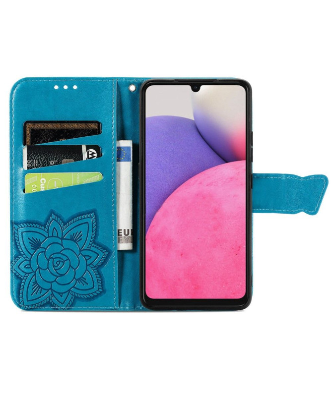 Housse Samsung Galaxy A33 5G Papillon Relief