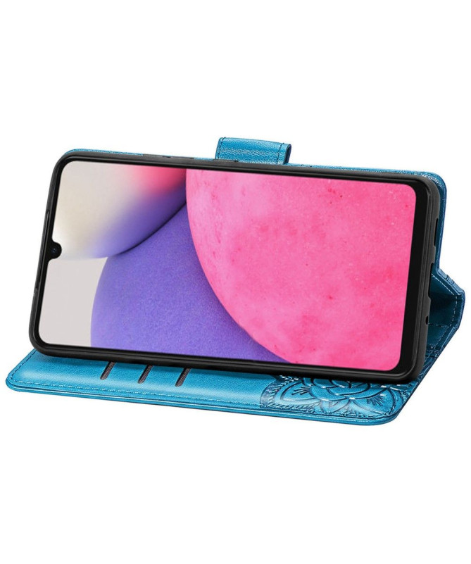 Housse Samsung Galaxy A33 5G Papillon Relief